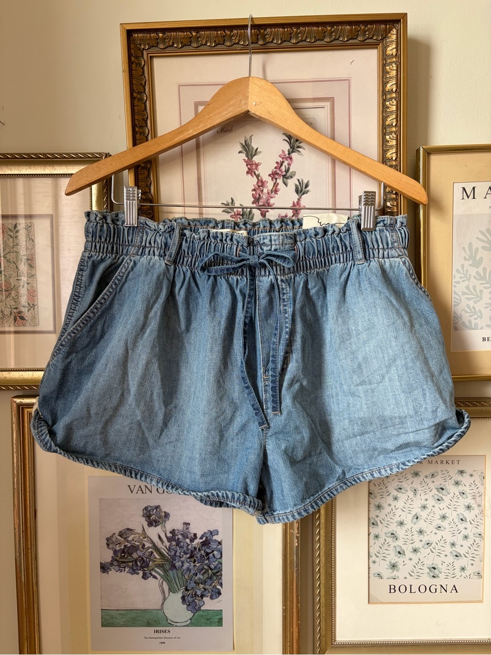 NWT Free People We The Free Masie Meadow Pull-On Shorts Medium - Picture 5 of 11
